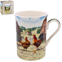 Cockerel & Hen Mug - Tiger Feet Ireland