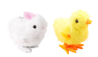 Easter Wind Up Plush Toy Chick/Bunny - Tiger Feet Ireland