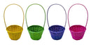 Easter Egg Basket Round With Handle Asst - Tiger Feet Ireland