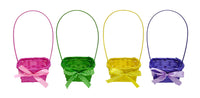 Easter Basket Square Handle & Ribbon - Tiger Feet Ireland