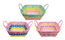 Easter Basket Multicolour Square Asst - Tiger Feet Ireland