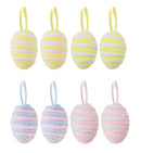 4pcs Easter Plush Toy Hanging Egg Asst - Tiger Feet Ireland