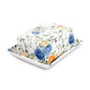 Butter Dish Blue Rosa - Tiger Feet Ireland