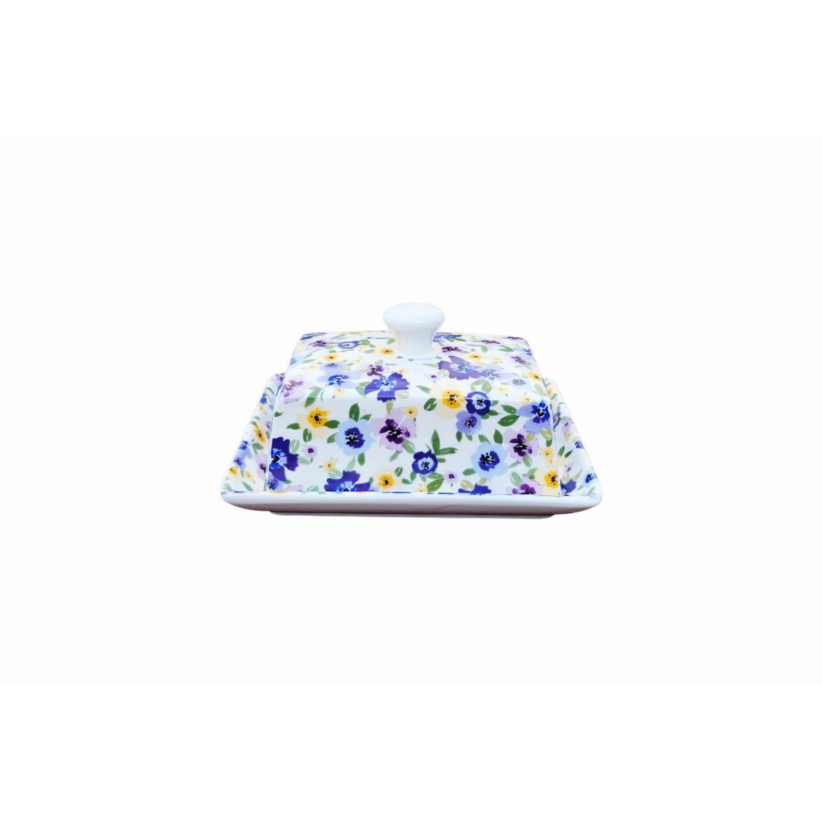Butter Dish Lilac Ditsy - Tiger Feet Ireland
