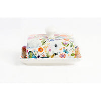 Butter Dish Swan Garden - Tiger Feet Ireland