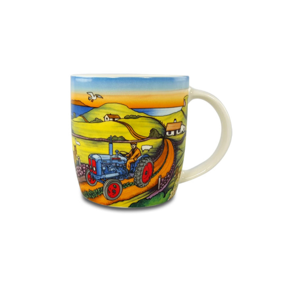 Dream Mug Tractor Grey - Tiger Feet Ireland