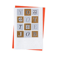 6pk Cards C50 New Job - Tiger Feet Ireland