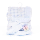 Double Layer Blanket Blue - Tiger Feet Ireland