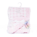 Double Layer Blanket Pink - Tiger Feet Ireland