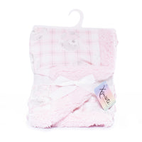 Double Layer Blanket Pink - Tiger Feet Ireland