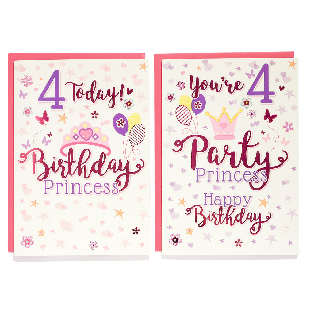 Poppyhill C50 Birthday Age 4 12pk - Tiger Feet Ireland