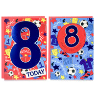 Poppyhill 12 Pack Cards C50 Birthday Age 8