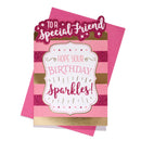 6pk Cards C75 Birthday Friend - Tiger Feet Ireland