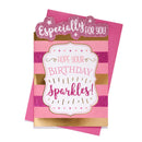 6pk Cards C75 Birthday Open - Tiger Feet Ireland