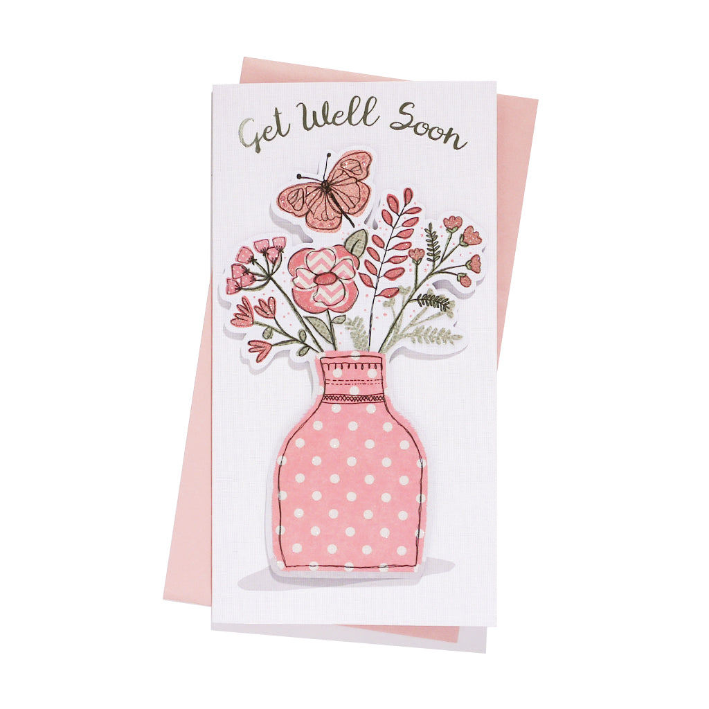 6pk Cards C55 Get Well - Tiger Feet Ireland