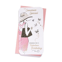 6pk Cards C55 Birthday Someone Special - Tiger Feet Ireland