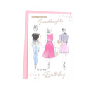 6pk Cards C75 Birthday Granddaughter - Tiger Feet Ireland