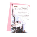 6pk Cards C75 Birthday Friend - Tiger Feet Ireland