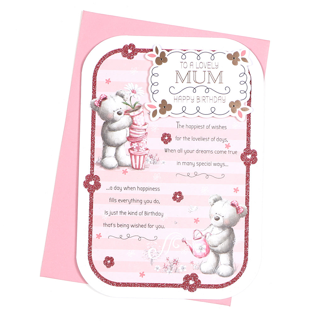 6pk Cards C90 Birthday Mum - Tiger Feet Ireland