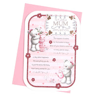 6pk Cards C90 Birthday Mum - Tiger Feet Ireland