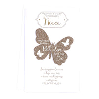 6pk Cards C375 Birthday Niece - Tiger Feet Ireland