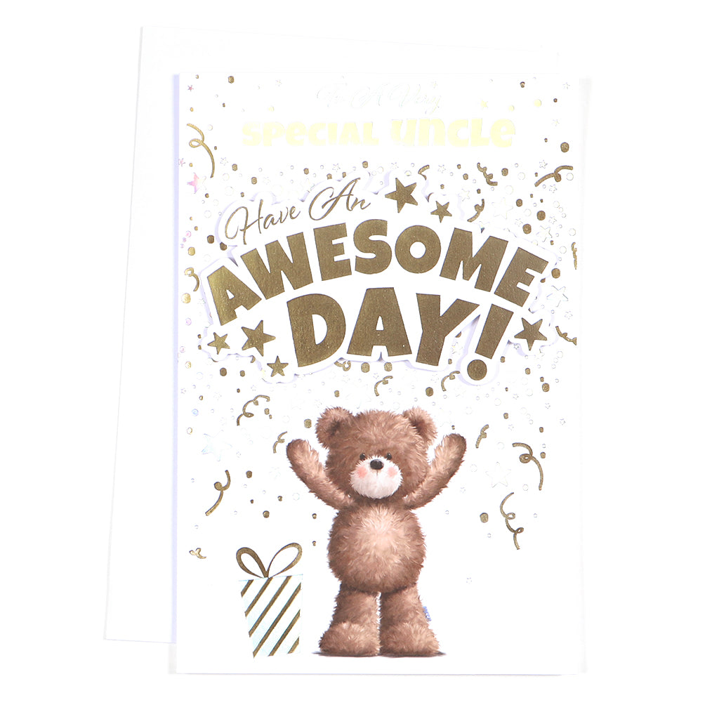 6pk Cards C75 Birthday Uncle - Tiger Feet Ireland