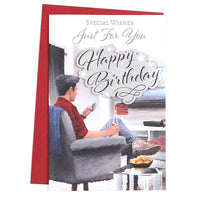 6pk Cards C75 Birthday Open - Tiger Feet Ireland