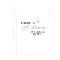6pk Cards C75 Your Anniversary - Tiger Feet Ireland