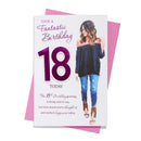 6pk Cards C75 Birthday Age 18 - Tiger Feet Ireland