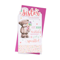 6pk Cards C55 Birthday Sister - Tiger Feet Ireland