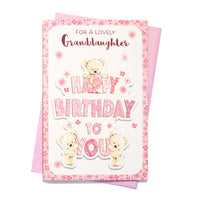 6pk Cards C150 Birthday Granddaughter - Tiger Feet Ireland