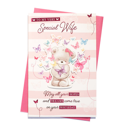 6pk Cards C150 Birthday Wife