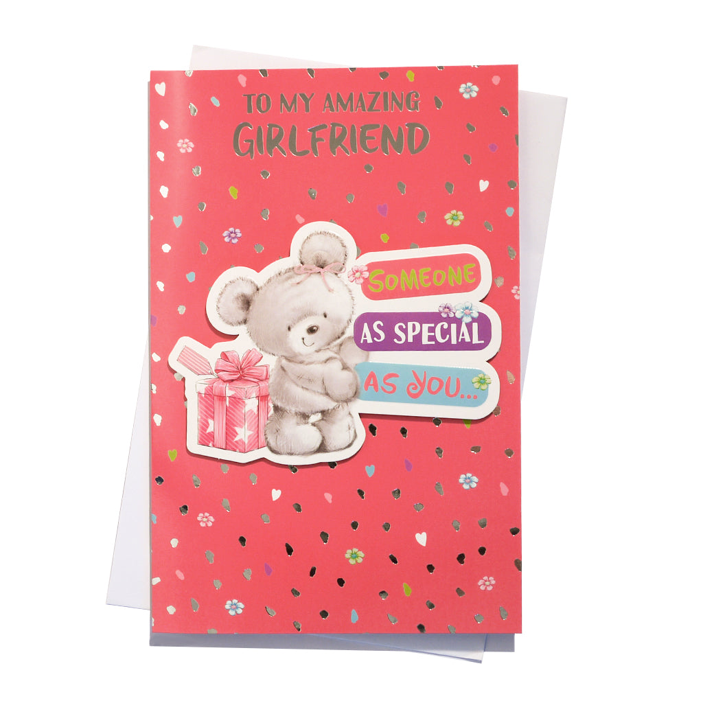6pk Cards C150 Birthday Girlfriend - Tiger Feet Ireland
