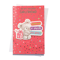 6pk Cards C150 Birthday Girlfriend - Tiger Feet Ireland