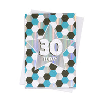 6pk Cards C50 Birthday Age 30 - Tiger Feet Ireland