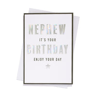6pk Cards C50 Birthday Nephew - Tiger Feet Ireland