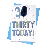 6pk Cards C75 Birthday Age 30 - Tiger Feet Ireland