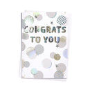 6pk Cards C50 Congratulations - Tiger Feet Ireland
