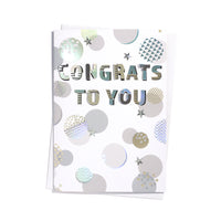 6pk Cards C50 Congratulations - Tiger Feet Ireland