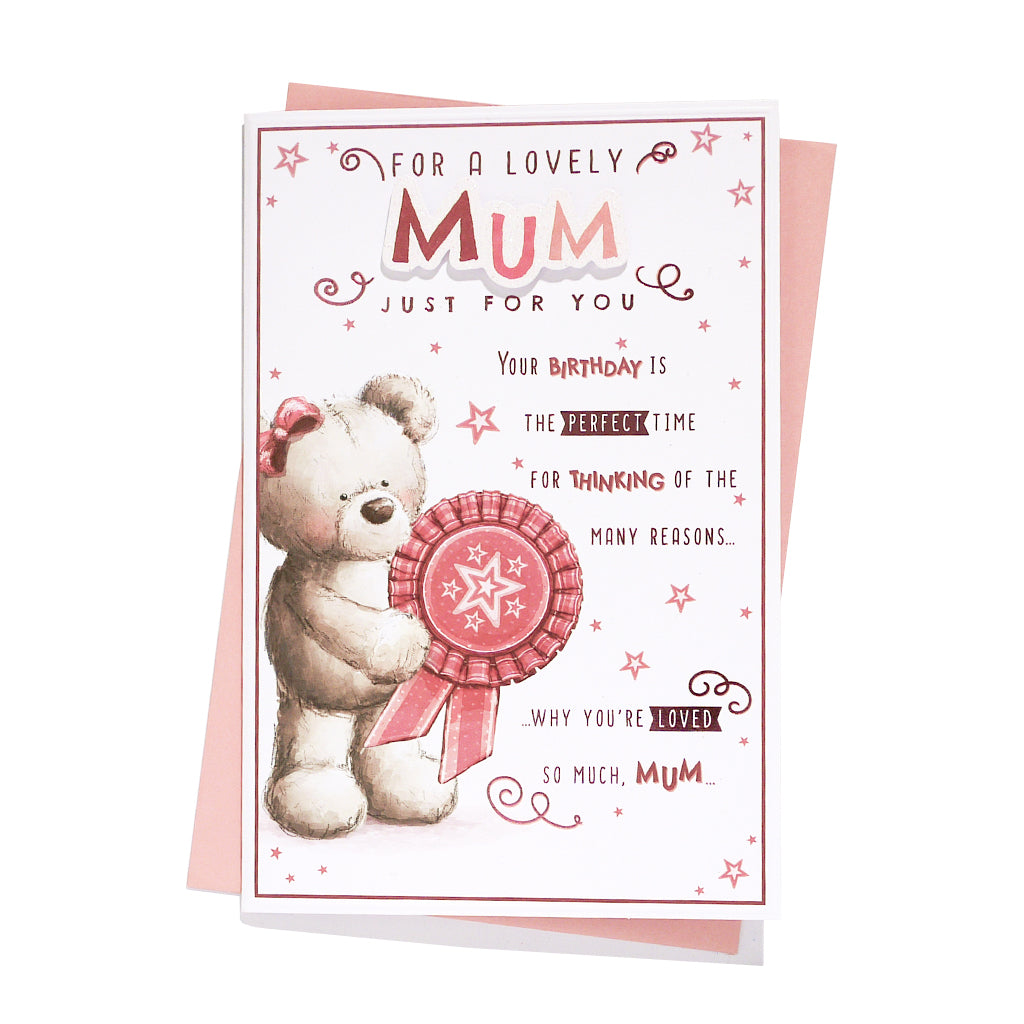 6pk Cards C75 Birthday Mum - Tiger Feet Ireland