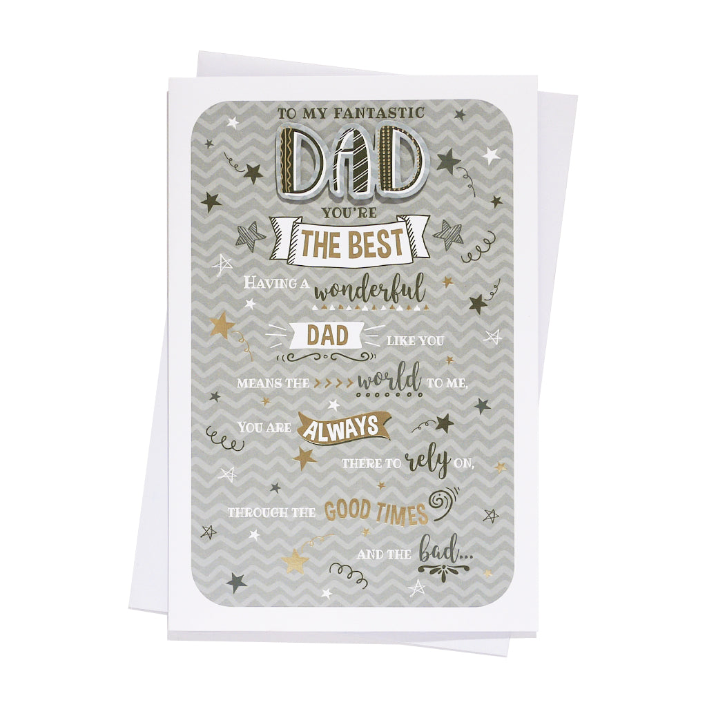 6pk Cards C75 Birthday Dad - Tiger Feet Ireland