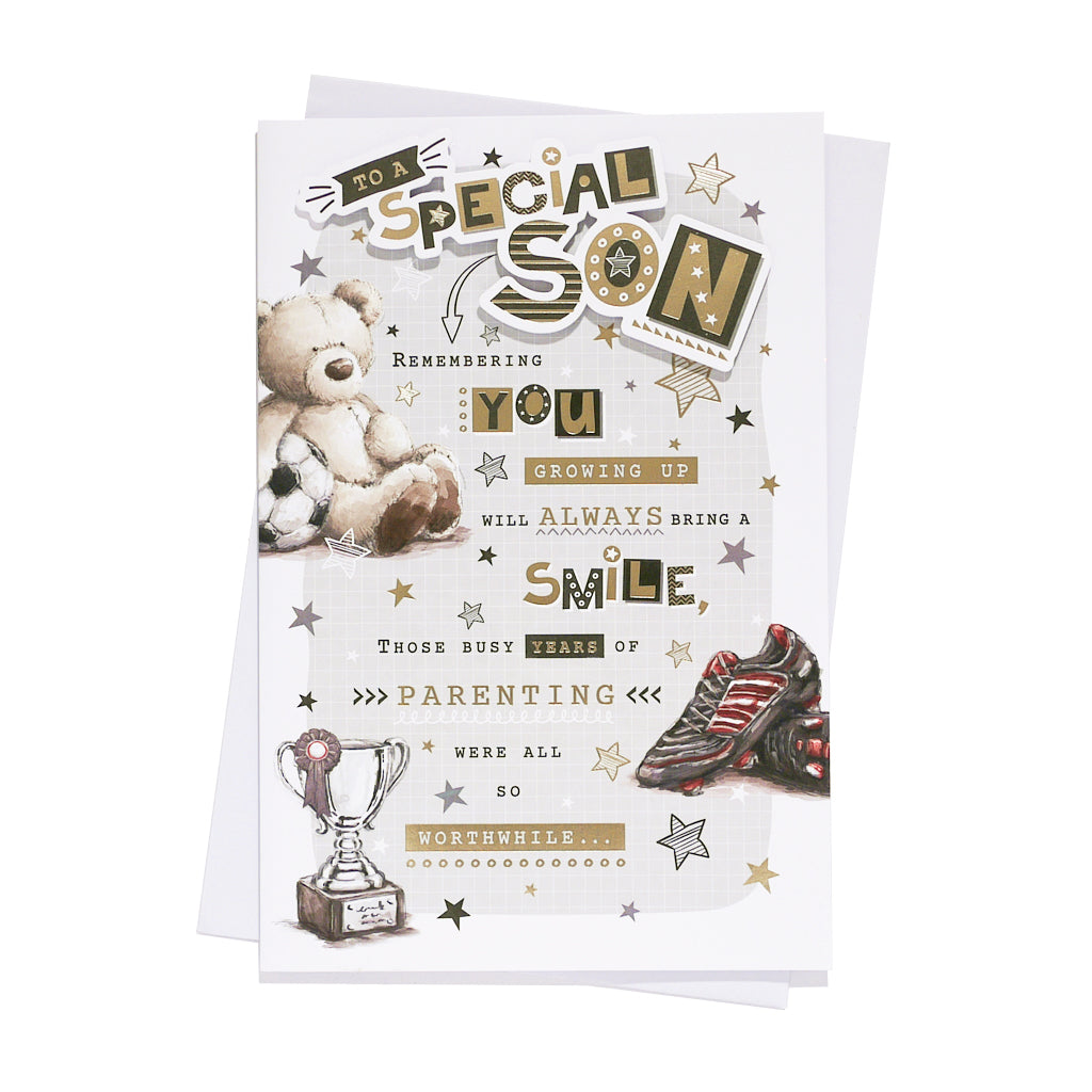 6pk Cards C75 Birthday Son - Tiger Feet Ireland
