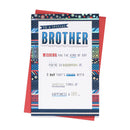 6pk Cards C75 Birthday Brother - Tiger Feet Ireland