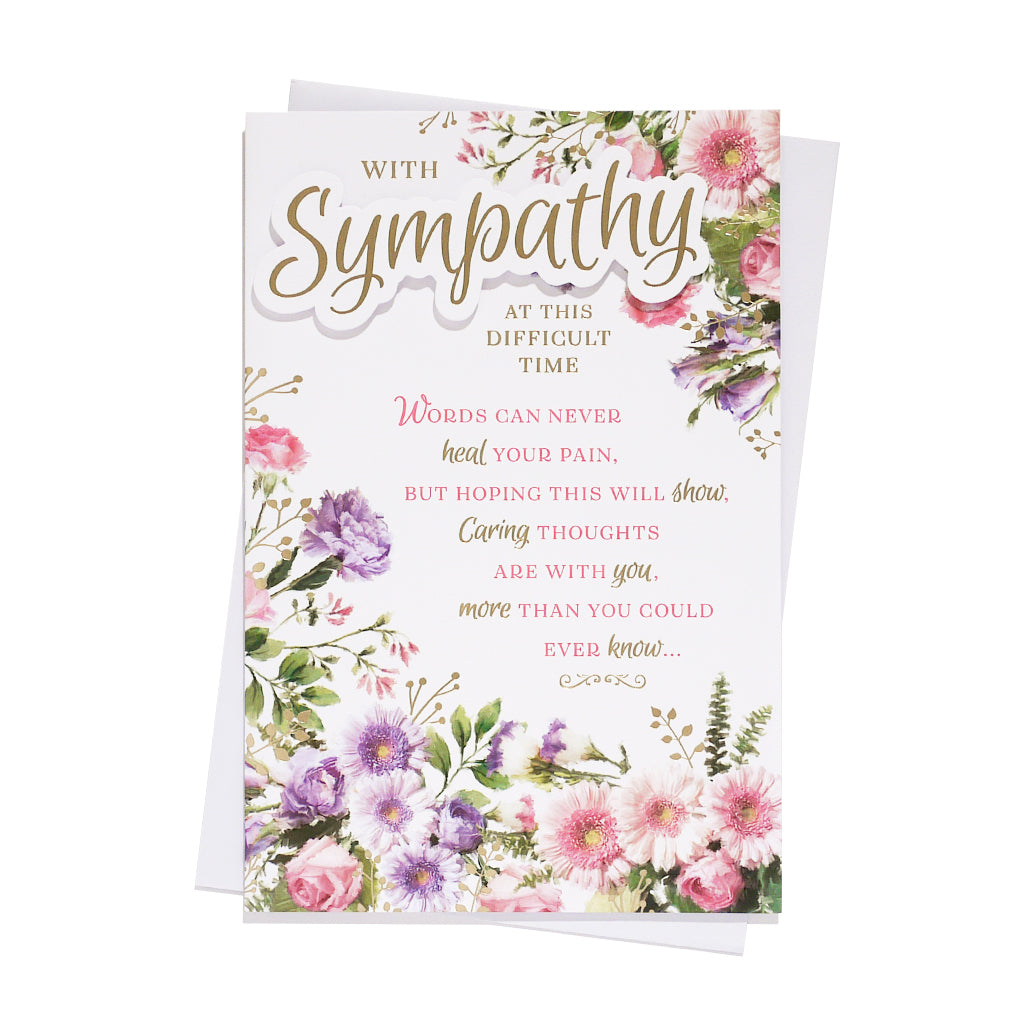 6pk Cards C75 Sympathy Open - Tiger Feet Ireland
