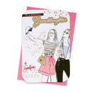 6pk Cards C75 Birthday Granddaughter - Tiger Feet Ireland