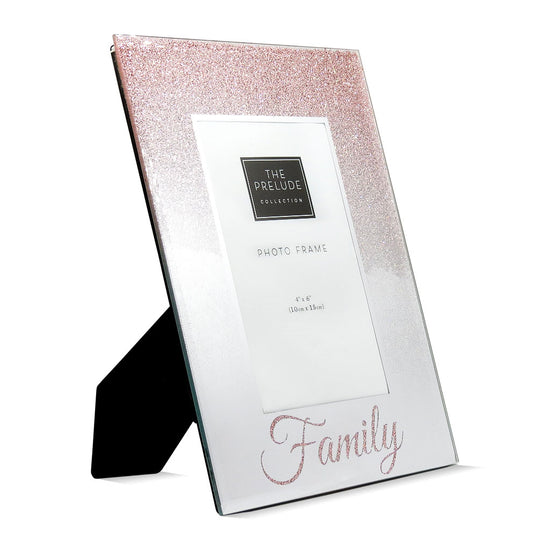 Frame 4" x 6" Rose Gold Family