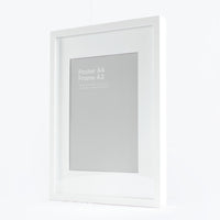 Frame A3 White Poster - Tiger Feet Ireland