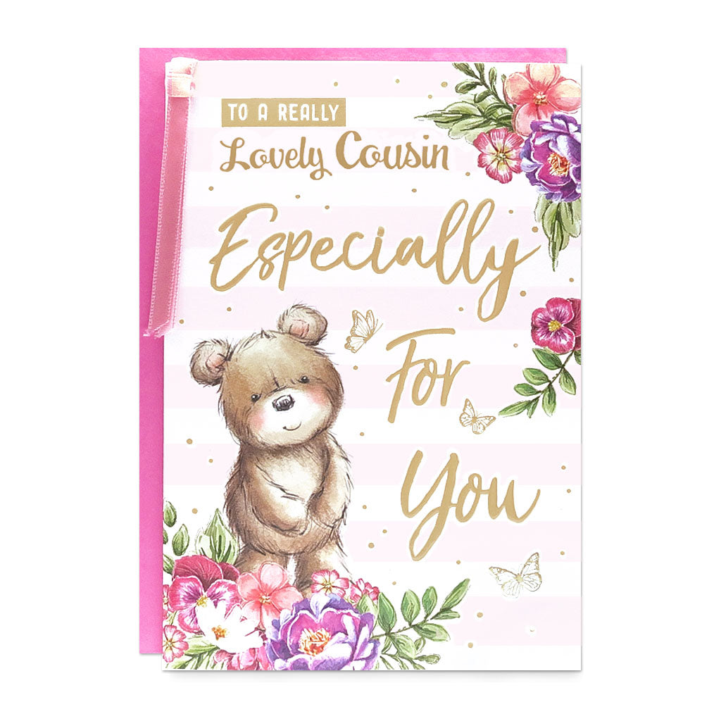 6pk Cards C50 Birthday Cousin - Tiger Feet Ireland