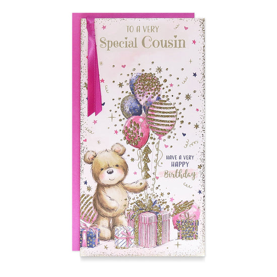 6pk Cards C55 Birthday Cousin