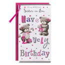 6pk Cards C55 Birthday Sister-In-Law - Tiger Feet Ireland